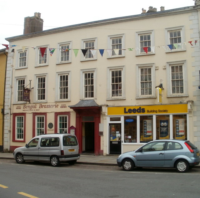Leeds Building Society and Bengal Brasserie, Brecon