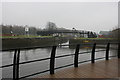 Knostrop Flood Lock on the Aire and Calder Navigation