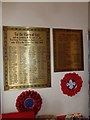 Banbury Methodist Church: war memorials