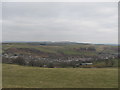 ST1090 : View east from Rhymney Valley Ridgeway Walk by John Light