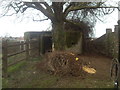 Pillbox at the entrance to Carlton Manor