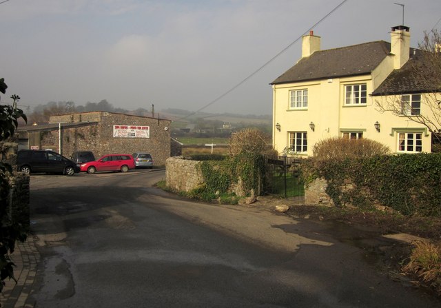 Aller Road At The Barn Owl C Derek Harper Cc By Sa 2 0 Geograph