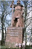NT5932 : Statue of William Wallace by James Allan