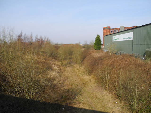 Old railway trackbed, Audenshaw