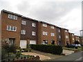 Town houses on Orchard Way, Addlestone