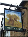 Pub sign in George Street