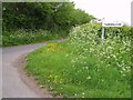 Junction near Slough Green