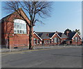 South side of Romilly Primary School, Barry