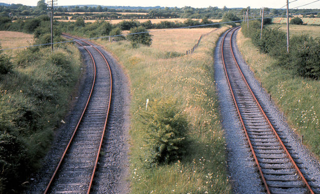 Disused Railway Newcastle West 1976 2 Albert Bridge Cc - 