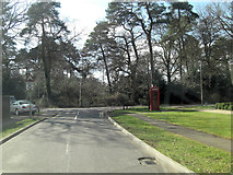 SU6466 : Abbot's Road junction with Hollybush Lane by Stuart Logan