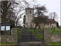 SE4346 : All Saints' Church, Thorpe Arch by Andrew Whale