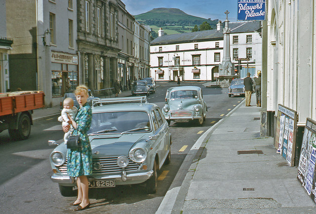 Crickhowell, High Street in 1966