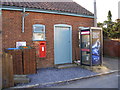 TM5099 : The Street Post Office George V Postbox by Geographer