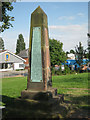 Radford War Memorial, Engleton Road, Coventry CV6