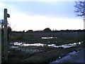 Footpath to the A12 Main Road