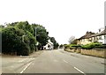 Church Road at the junction with Beech Avenue