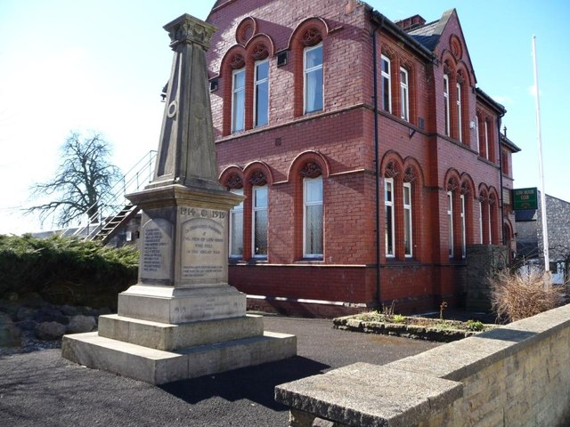 War memorial, Low Moor, Clitheroe