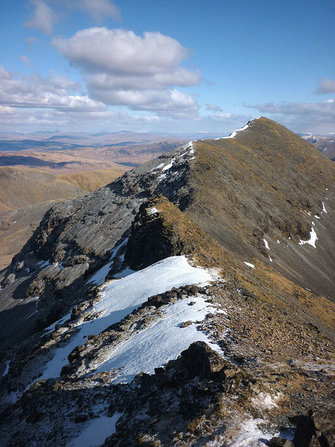 The A' Chioch ridge of Ben More