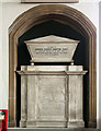 St Leonard, Sandridge - Wall monument