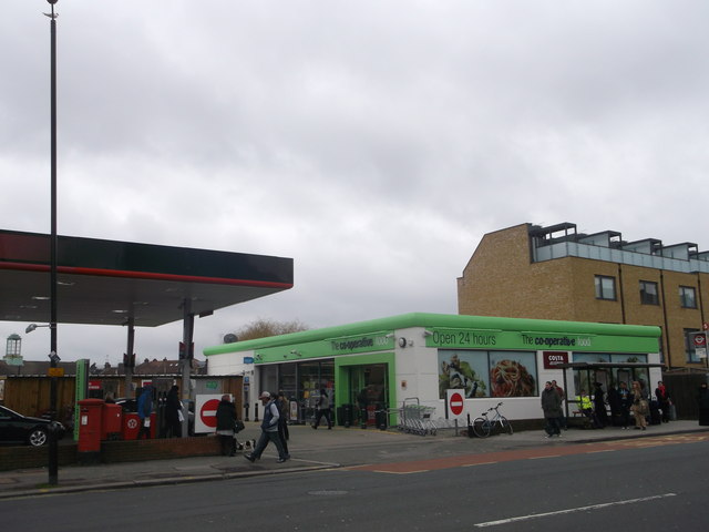 The Co-operative Petrol Filling Station, Hornsey Vale