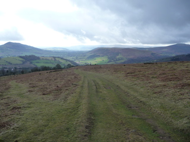 Path descending Hatterrall Hill
