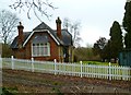 House close to the church at Otterbourne