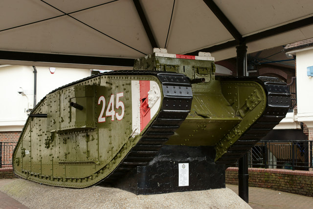 British Mark IV Tank, Ashford, Kent