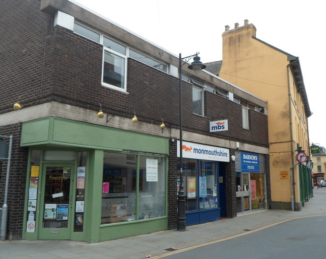 Monmouthshire Building Society office, Brecon
