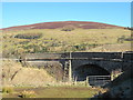 NY6851 : Bridge on the A689 over the (former) Haltwhistle to Alston branch line by Mike Quinn