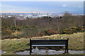 SJ2890 : A bench with a view by William Starkey