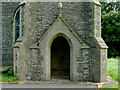 Entrance to St Bledrws Church, Ceredigion