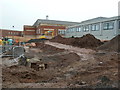 SO8754 : Worcestershire Royal Hospital - building site by Chris Allen