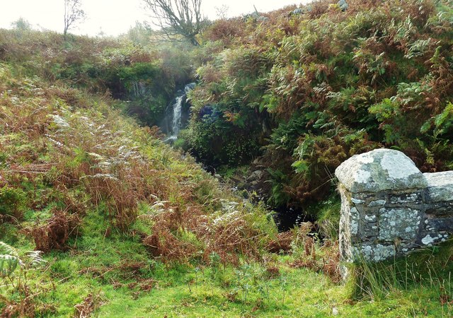 Derrygown Linn waterfall