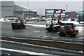 Snow at Luton Airport