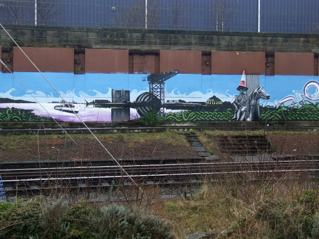 Welcome to Glasgow railway graffiti