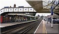 Passenger bridge at Farncombe Station