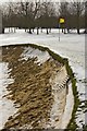 Snowy bunker, Springhead Park golf course, Hull