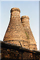 Bottle Kilns Hartley Court from the Trent and Mersey Canal