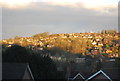 Pewley Point in the setting sun