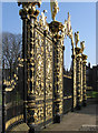 Warrington - Bank Park gates