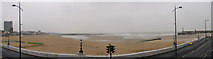 TR3570 : Panorama of Margate Beach by David Anstiss