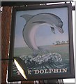 The Dolphin Pub Sign, Canterbury