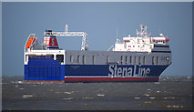 J5082 : The 'Stena Precision' off Bangor by Mr Don't Waste Money Buying Geograph Images On eBay
