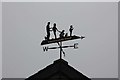 Weather vane on the  hall