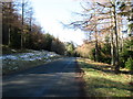 The B5292 climbs to Whinlatter Pass