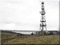 Radio mast at Castland Hill