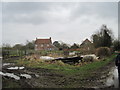 Priory  Farm  from  Back  Lane  Acaster  Selby