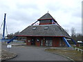 Bridge control building