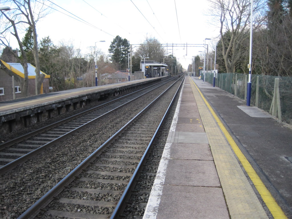 Bramhall railway station © Nigel Thompson :: Geograph Britain and Ireland