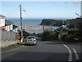 Mill Lane junction with Broadmeadow View, Teignmouth